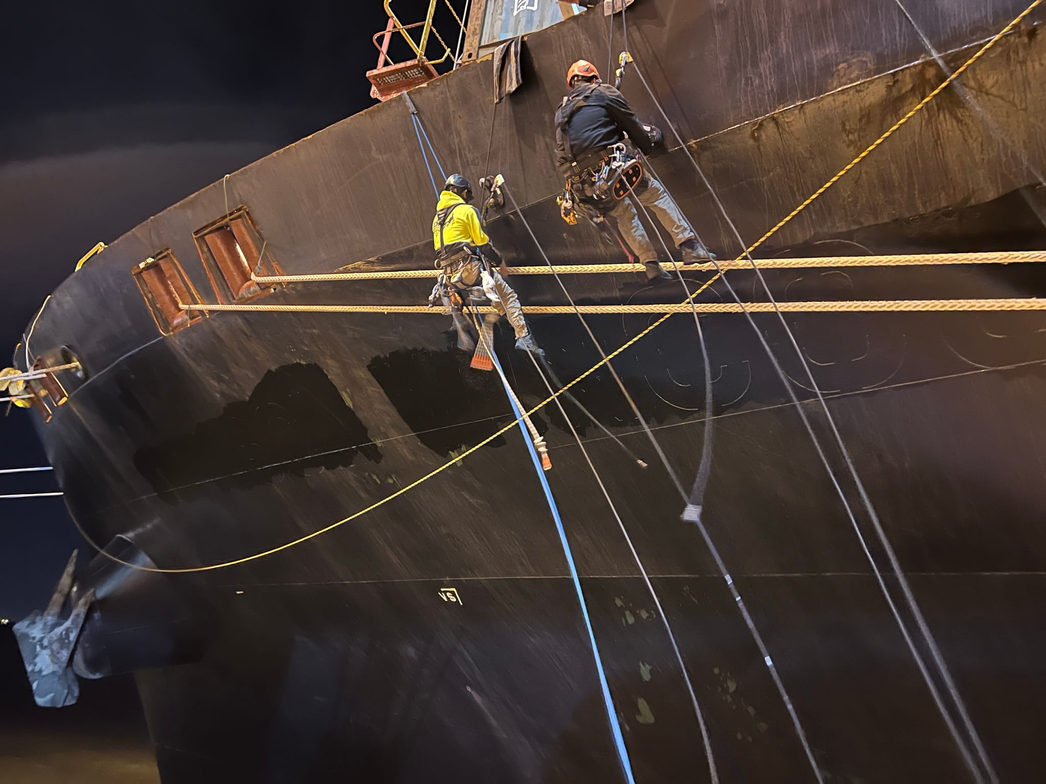 Ship Name Change And Logo Change at Port Kembla